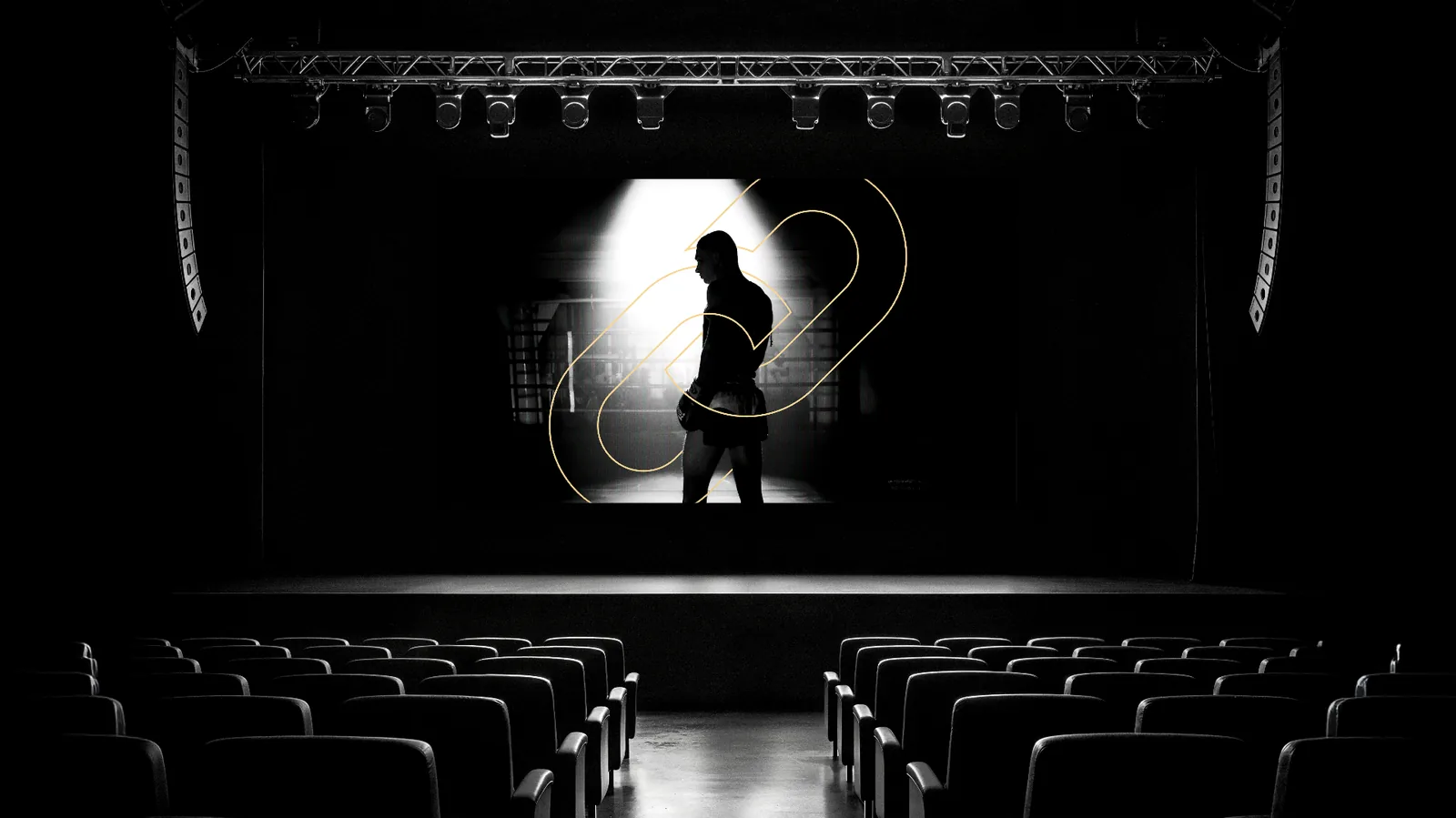 The Missing Link sponsorship approach presented in a cinema