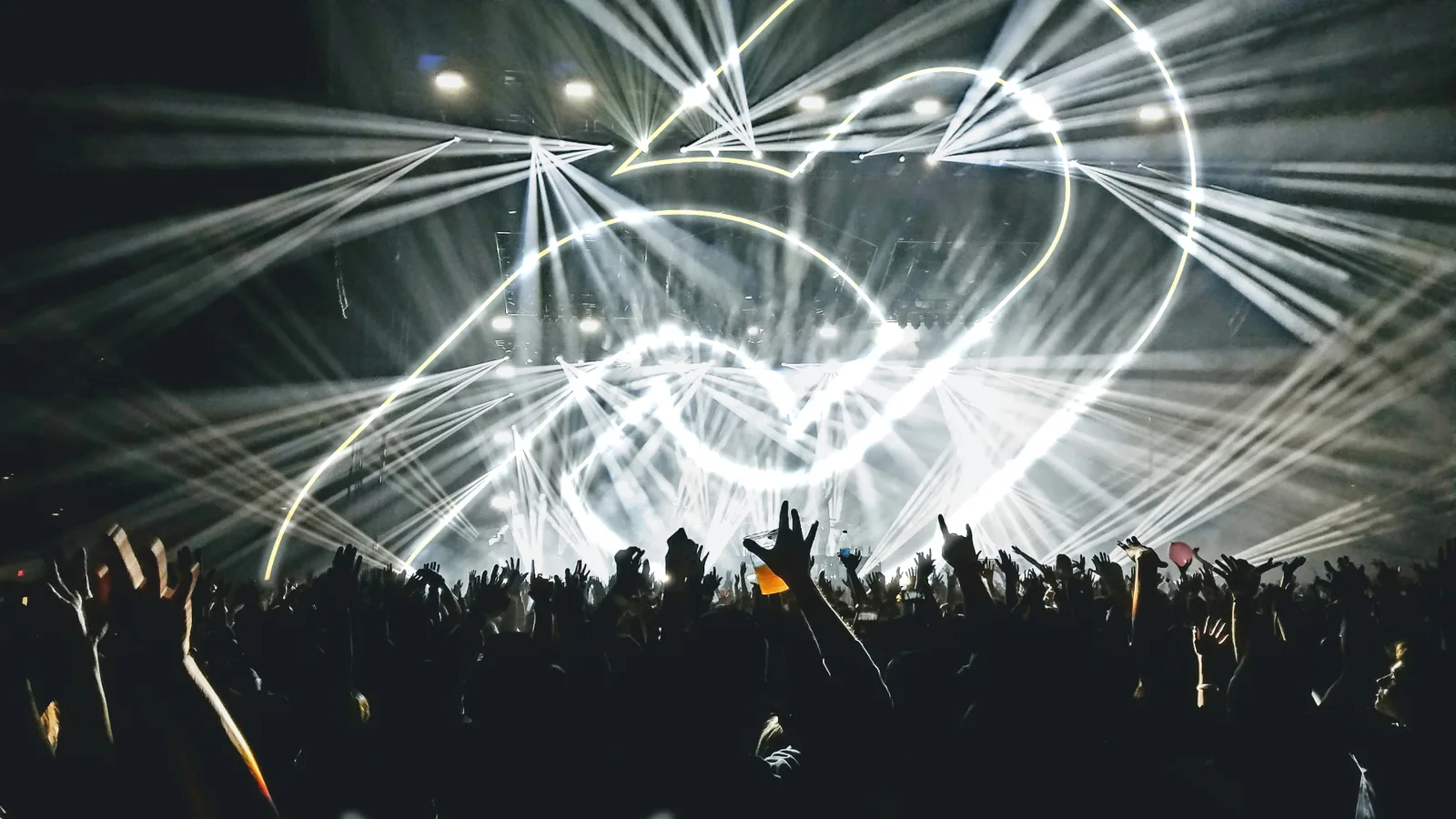 Concert audience representing trusted entertainment partnerships